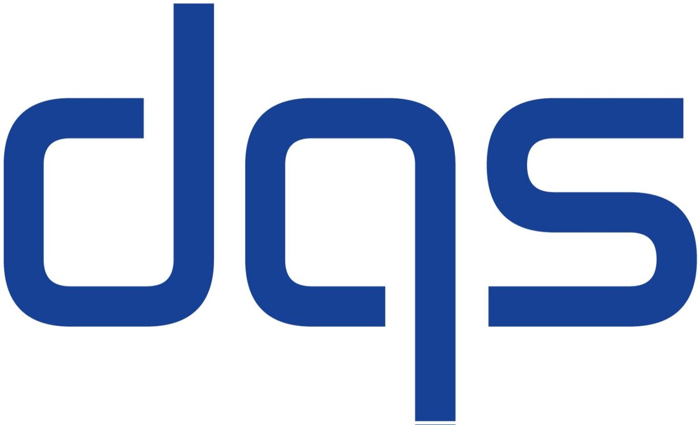 Logo der DQS GmbH, Link zur Homepage der DQS GmbH